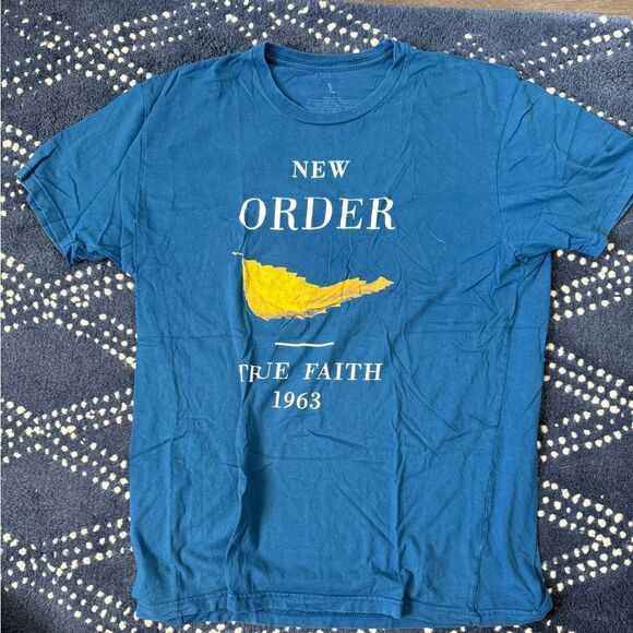 Other - New Order “True Faith 1963” feather shirt-Men’s size L